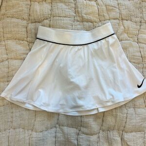 Nike White Tennis Skirt